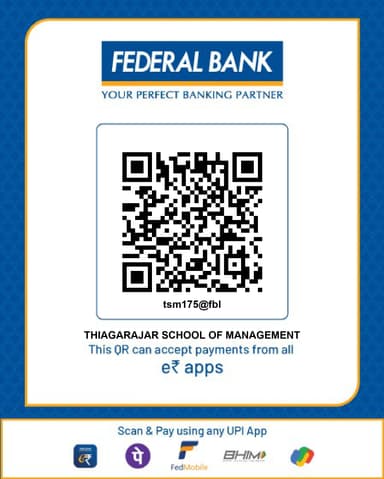 Federal Bank Payment QR Code